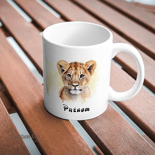 mug simba roi lion tasse cadeau