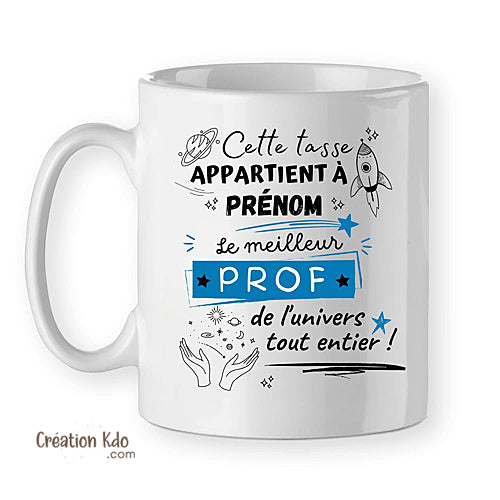 mug prof tasse professeur cadeau