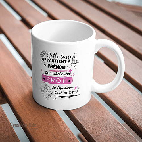 mug meilleure prof tasse professeur