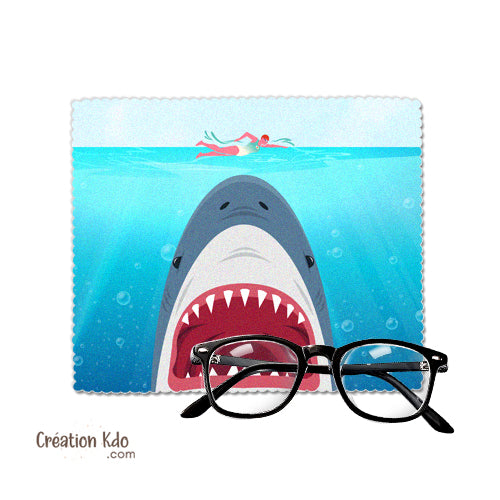 essui lunette microfibre chiffonnette écran requin jaws les dents de la mer