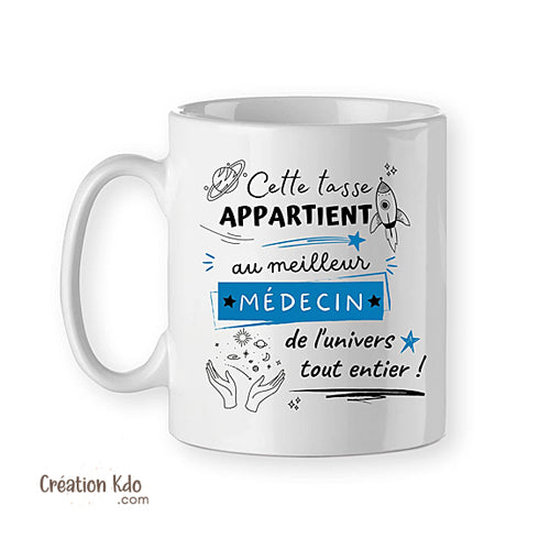 mug cadeau médecin