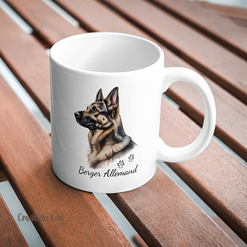 mug berger allemand tasse chien motif