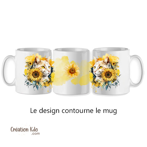 mug chat tasse cadeau