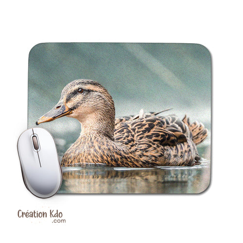 tapis de souris oiseau canard