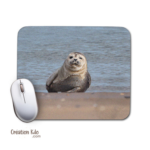 tapis de souris photo phoque nord