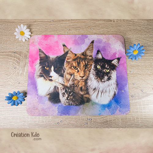 Tapis de souris Personnalisé avec votre photo