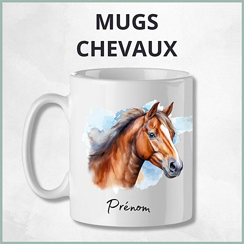 Mugs Équins cheval poney