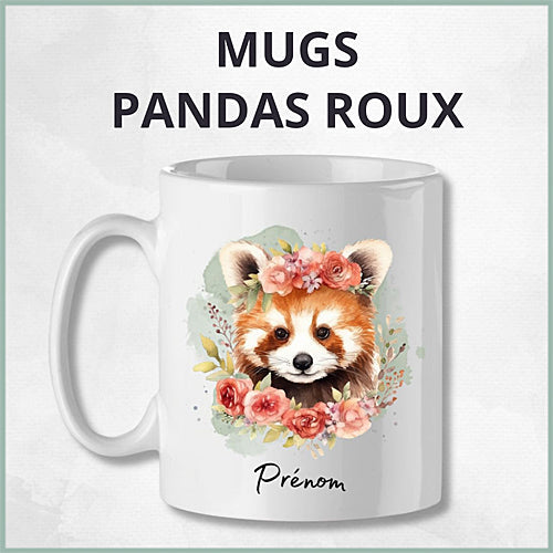Mugs Pandas roux