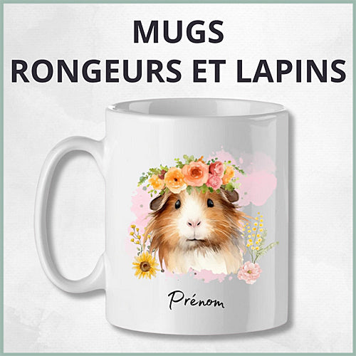 Mugs rongeurs et lapins