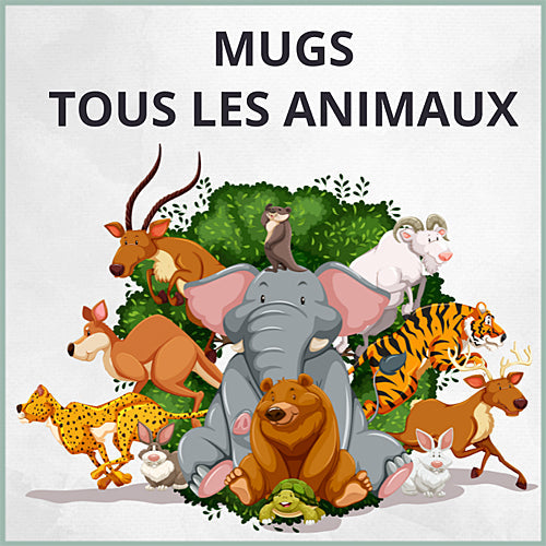 Mugs tous les animaux