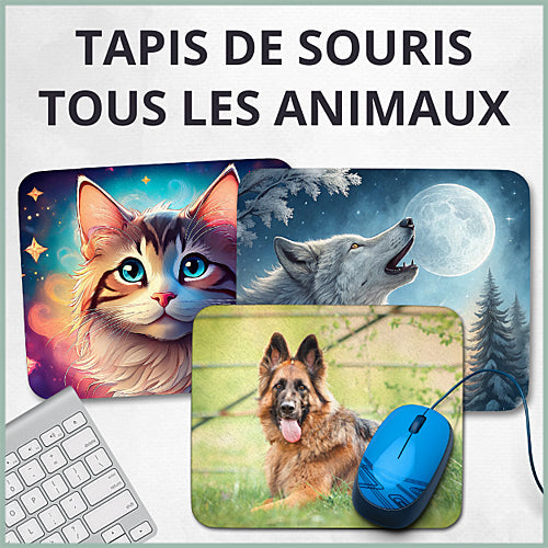 Tapis de souris tous les animaux