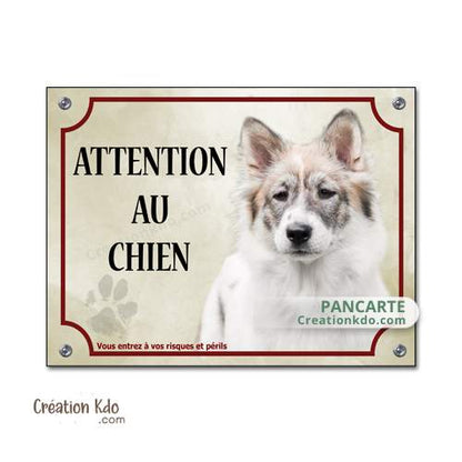 panneau bangkaew de thailande plaque attention au chien je monte la garde