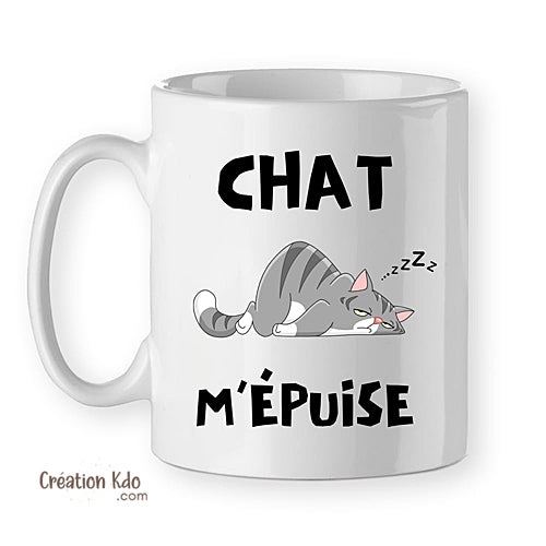 tasse humour chat mug drôle