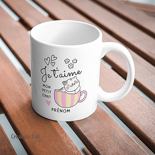 mug félin pour l'autre tasse couple saint valentin amoureux