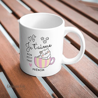 mug félin pour l'autre tasse couple saint valentin amoureux