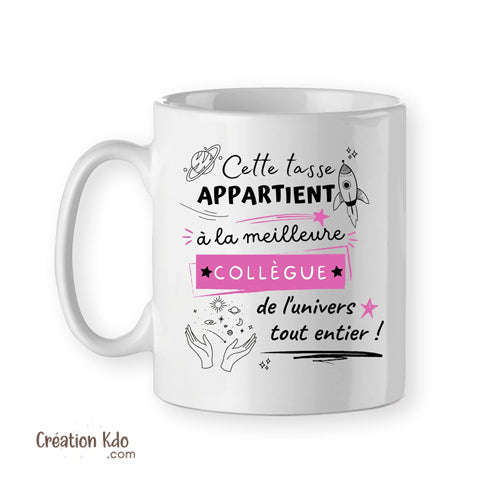 mug collègue tasse cadeau femme