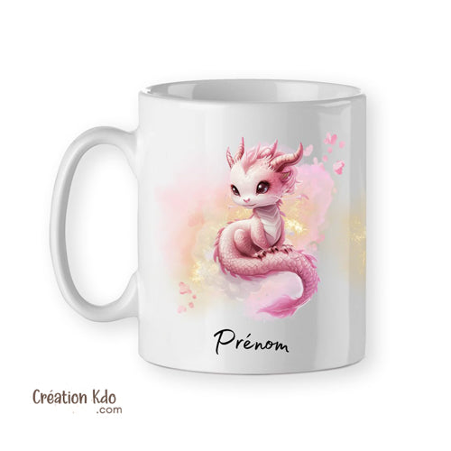 mug dragon chinois tasse