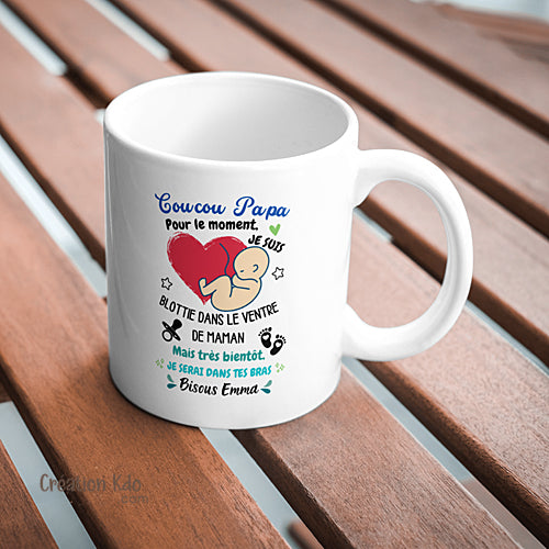 mug pour futur papa