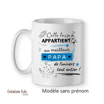 mug papa tasse cadeau personnalisé