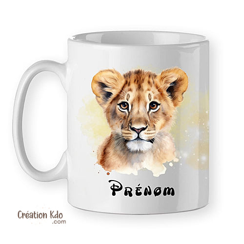 mug simba roi lion tasse cadeau