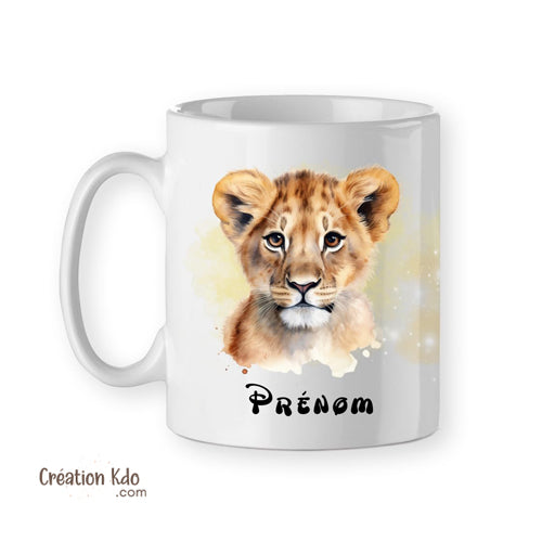 mug simba roi lion tasse cadeau