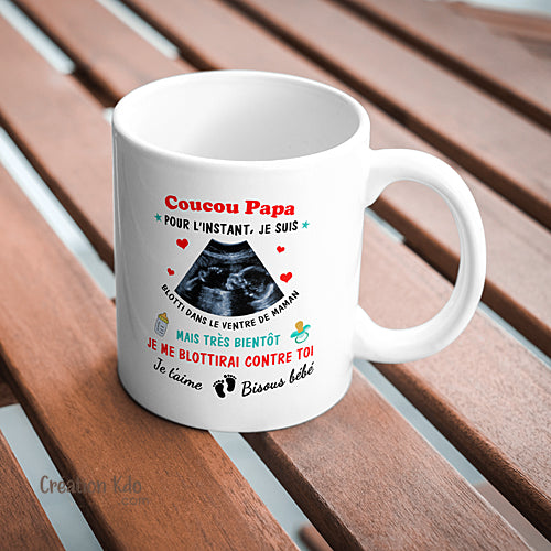 Mug pour Futur papa échographie