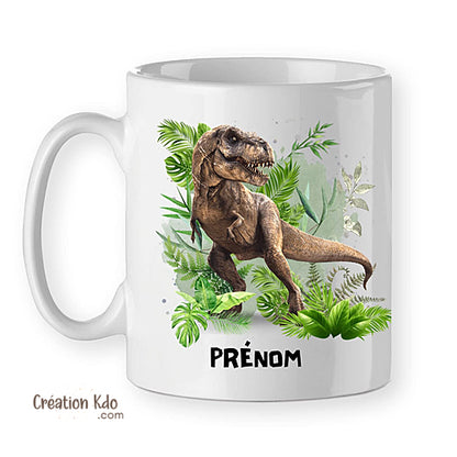 mug dinosaure t rex tyrannosaure tasse jurassic park