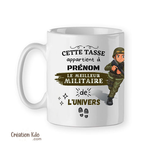 mug cadeau pour militaire tasse soldat armée
