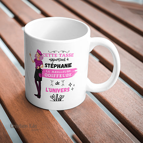 mug coiffeuse tasse cadeau