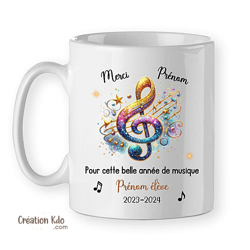 Mug meilleur(e) Prof de musique ou solfège au choix