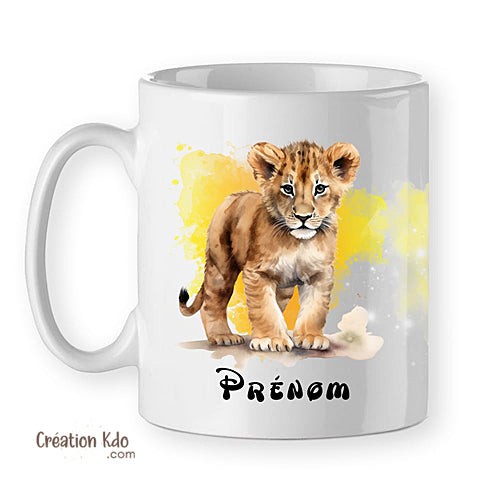 mug simba roi lion tasse cadeau