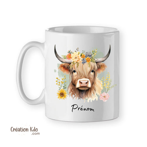 mu vache highland tasse
