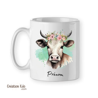 tasse vache mug personnalisé collection