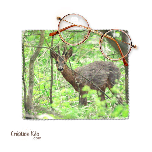 chiffon essuie lunette chevreuil chiffonnette photo