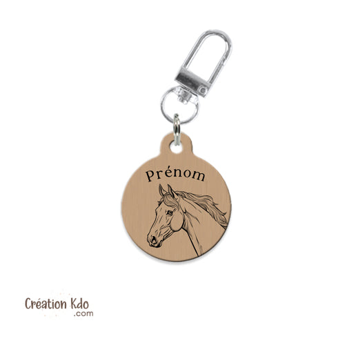 médaille licol cheval
