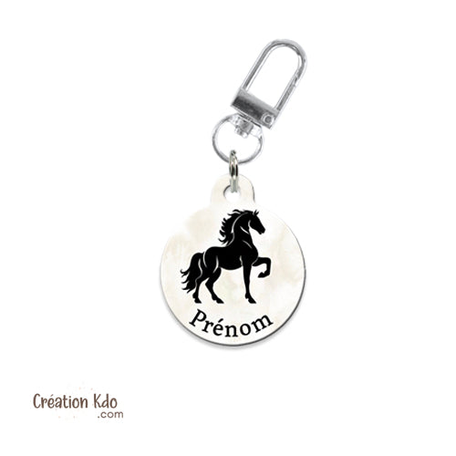 médaille licol identification cheval bride filet éthologie