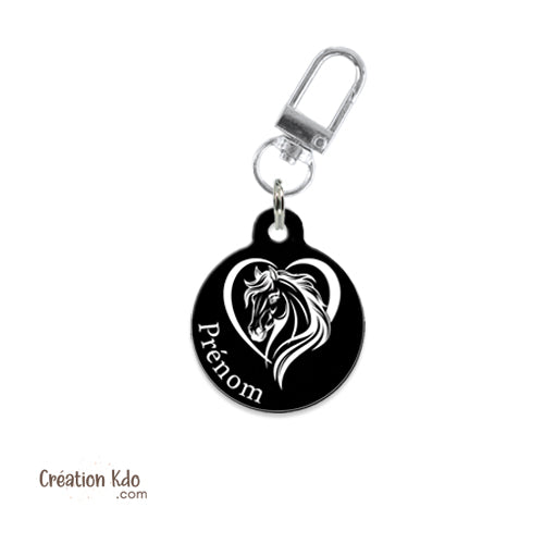 médaille licol cheval