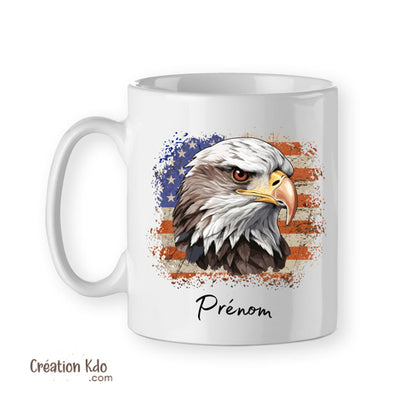mug aigle royal usa tasse Amérique américaine oiseau