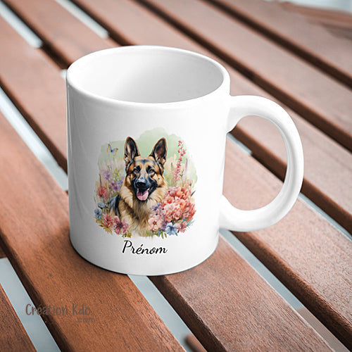 mug de berger allemand tasse café