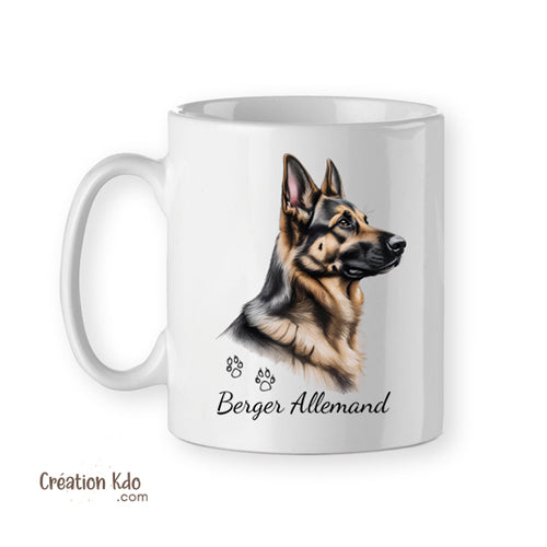 mug berger allemand tasse chien motif