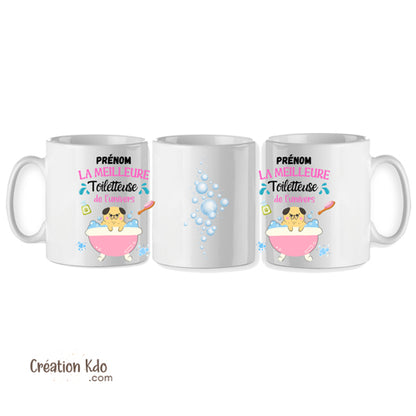 mug toiletteuse canin tasse cadeau chien