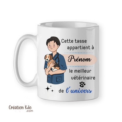 mug vétérinaire homme tasse cadeau
