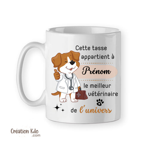 mug vétérinaire homme tasse cadeau