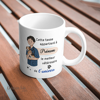 mug vétérinaire femme tasse cadeau