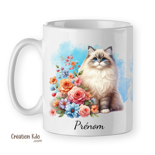 mug ragdoll tasse chat