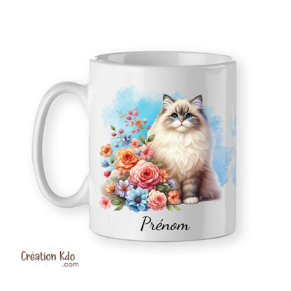 mug ragdoll tasse chat sacré de birmanie