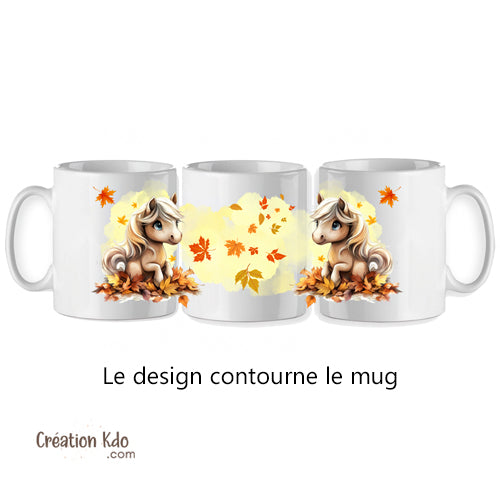 belle tasse cheval cadeau équitation mug cheval poney