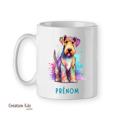 mug Airedale terrier tasse personnalisée chien