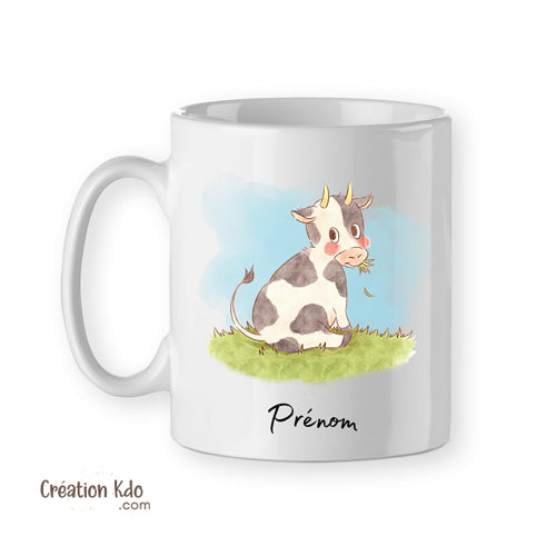 mug vache tasse personnalisée