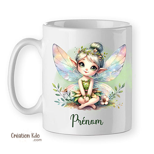 mug elfe prénom personnalisée tasse